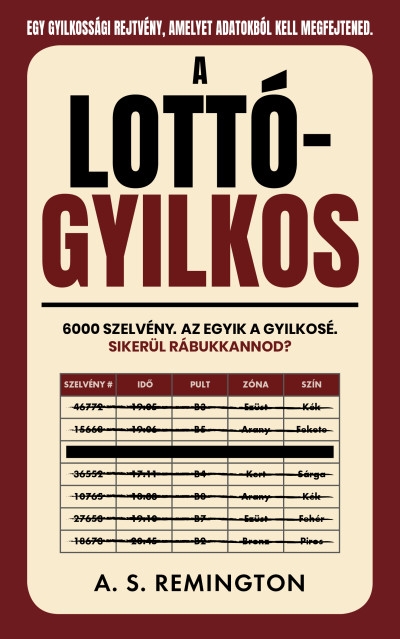 A lottógyilkos - 6000 szelvény, az egyik a gyilkosé. Sikerül rábukkannod?